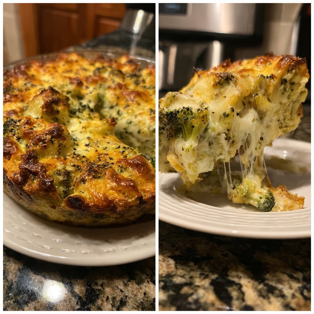 Brokkoli Nudel Auflauf