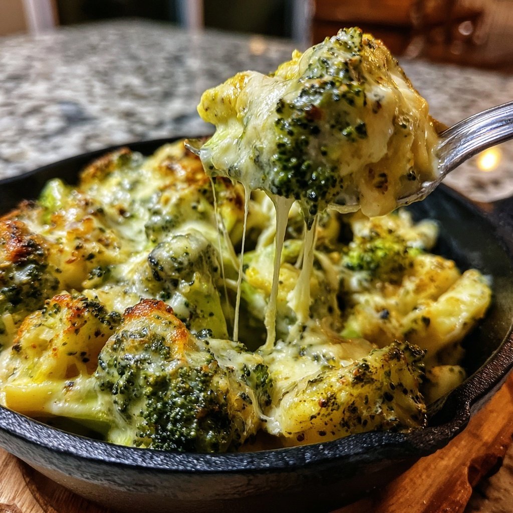 Brokkoli Pfanne Mit Käse